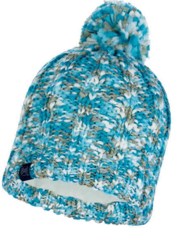 Шапка вязаная с флисом Buff Hat Knitted Polar Livy Aqua Фото 1