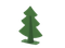 Перегородка фигурная "Елка" 120х40х190