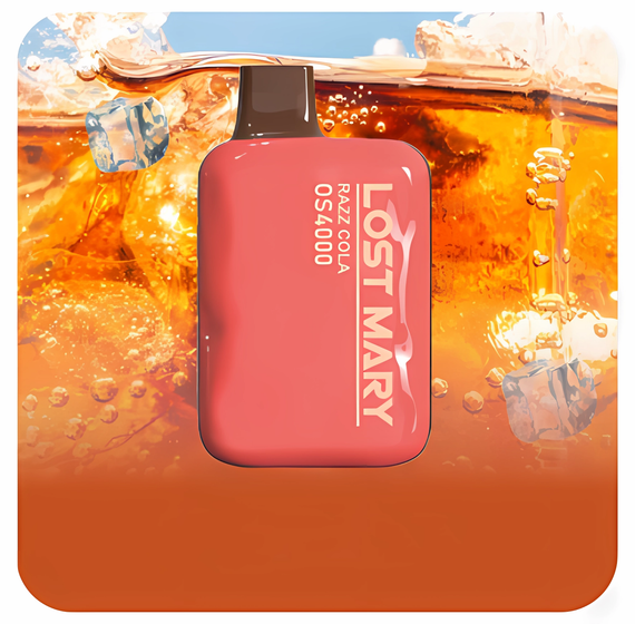 Lost Mary OS4000 - Razz Cola (5% nic)