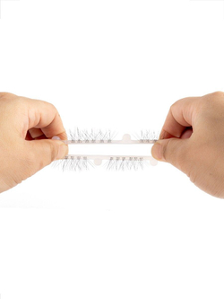 Эластичное кольцо с «ресничками» и 4 шариками