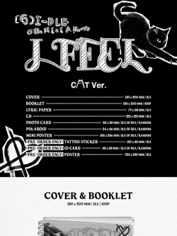 Альбом (G)I-DLE - I FEEL 6th Mini Album RANDOM Version