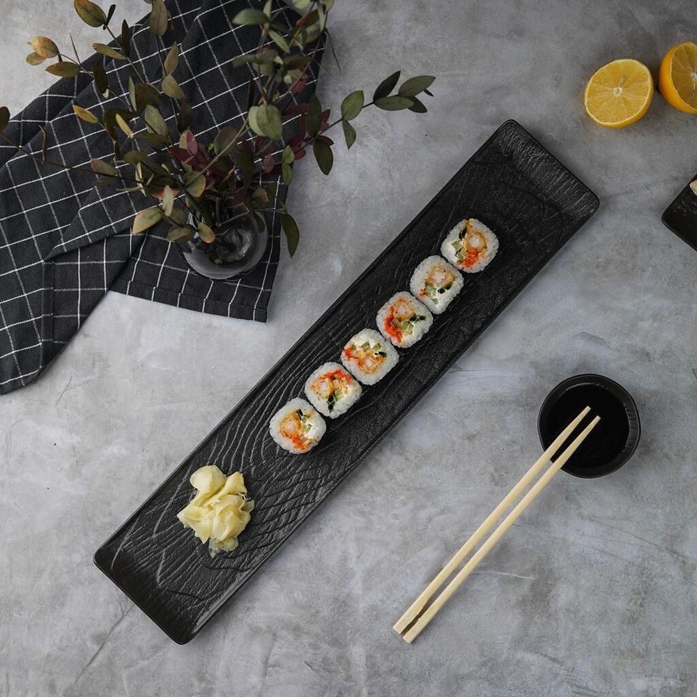 Блюдо прямоугольное 47*10 см с бортами Side Up2   P.L. Proff Cuisine [3]