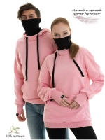 Толстовка Худи без начеса "Ниндзя" с маской "Ninja"
