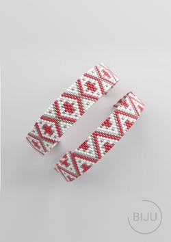 Схема PEYOTE, Схема браслета мозаичное плетение, узор из Miyuki Delica 11/0, файл PDF, №398