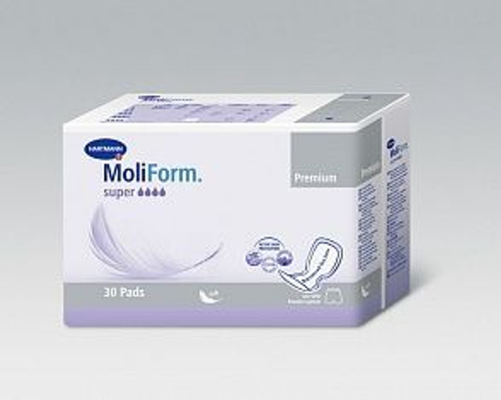 MoliForm Premium super - МолиФорм Премиум супер - Анатомические впитывающие прокладки, 30 шт.