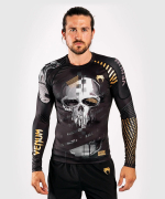 Рашгард Venum Skull Rashguard Long Sleeves  Black/Grey