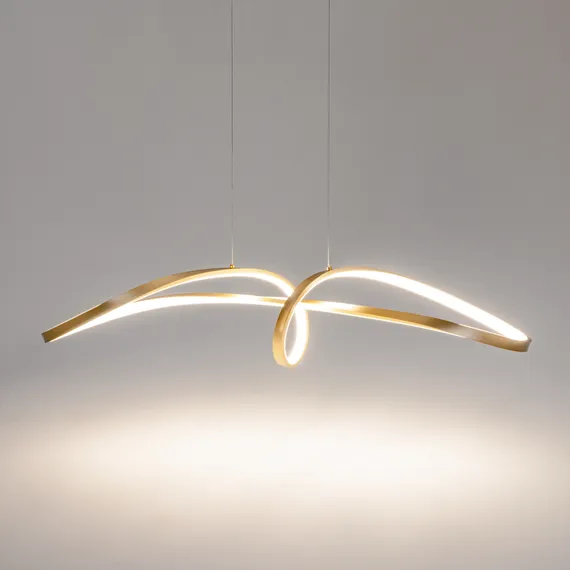 Подвесной светильник Изгиб / Curve 4000К 42Вт Maytoni mod156pl-l52g4k