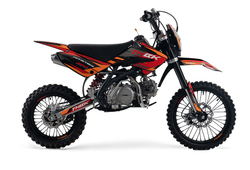 Питбайк TMBK Pitster SP2 150 (17/14) Red/Orange