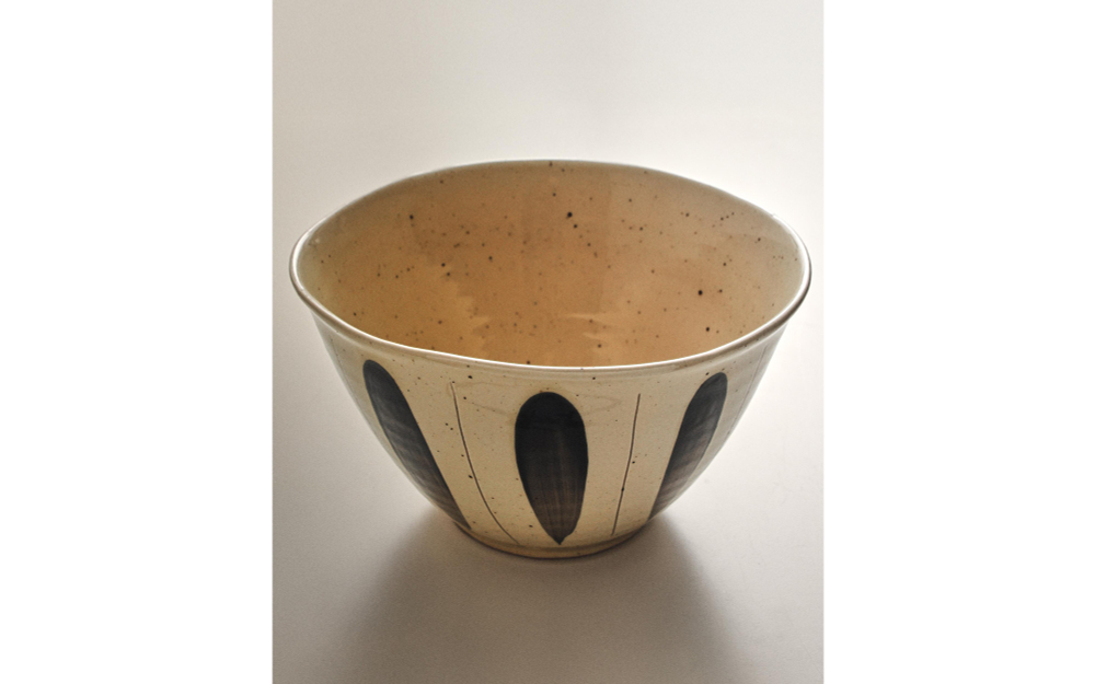 Zara Home блюдо сервировочное из фаянса, цвет синий, 27 см