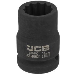 Головка ударная 3/4'', 21мм (12гр.) JCB JCB-46821
