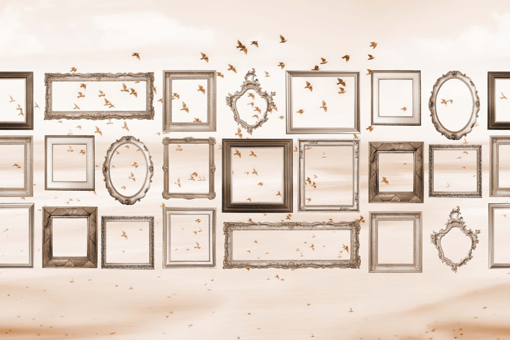 Дизайнерские обои Wall Street Frame