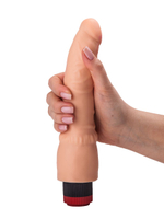 Гелевый вибратор без мошонки - 24,5 см.