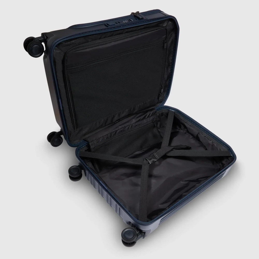 Чемодан ручная кладь с отделением для ноутбука Piquadro/ Blu opaco