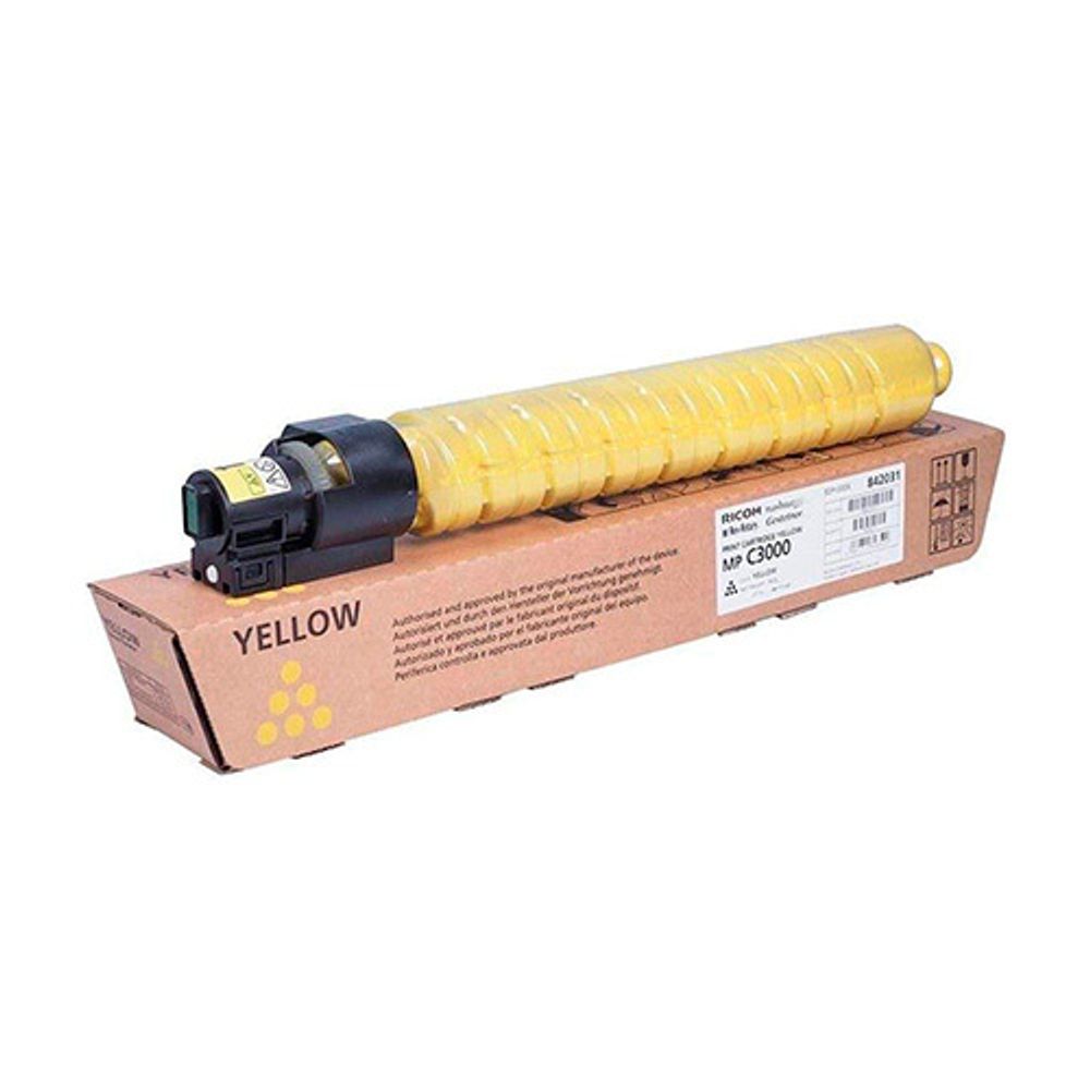 Тонер-картридж Ricoh Aficio MP C2000/C2500/C3000 желтый, type MPC3000E (15K) 842031/884947