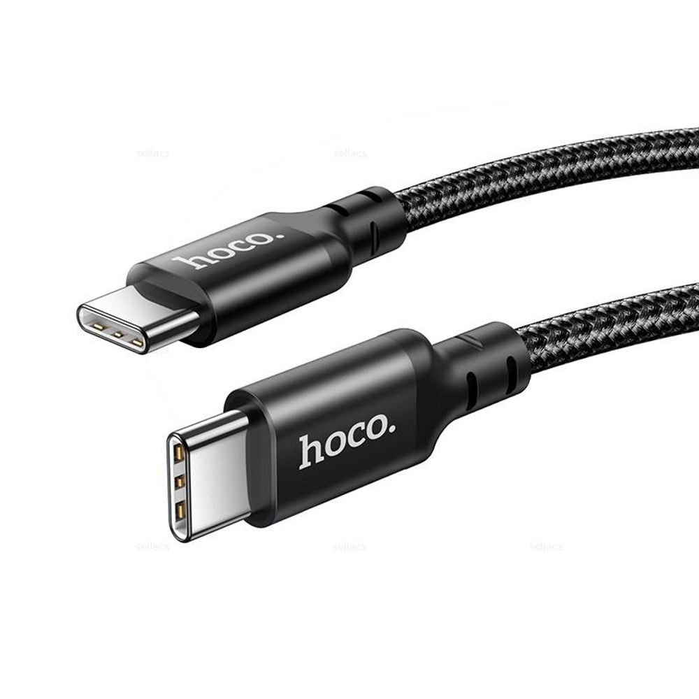 Кабель Type-C на Type-C Hoco X14 (black)