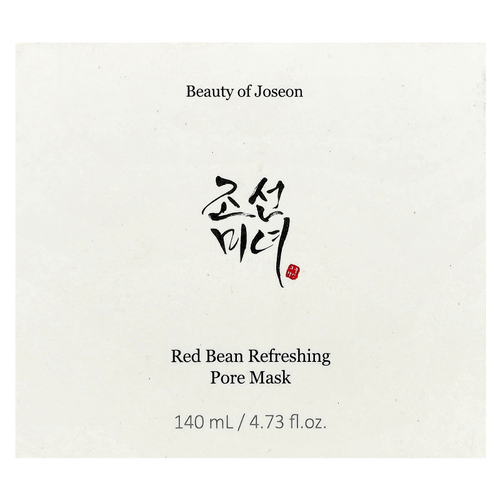 Beauty of Joseon, освежающая маска для лица, для очищения пор, с красной фасолью, 140 мл (4,73 жидк. унции)