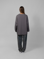 Лонгcлив Vintage Club (Lilac grey)