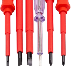 Отвертки диэлектрические, набор 6пр. FORCEKRAFT FK-2828