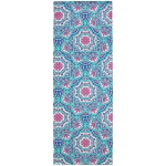 Коврик для йоги 6 мм 173х61 см «Свежесть ветра» PVC, микс принтов