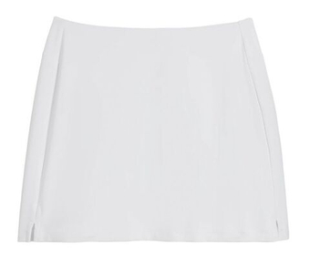 Юбка для девочки теннисная Wilson Kids Team Flat Front Skirt - белый