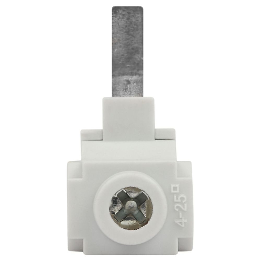 Клеммы силовые вводные КВМ ЭРА NO-224-147 для модульного оборудования 4-25 мм2 изогнутая боковое подключение PIN | Клеммы силовые вводные КСВ, КВМ