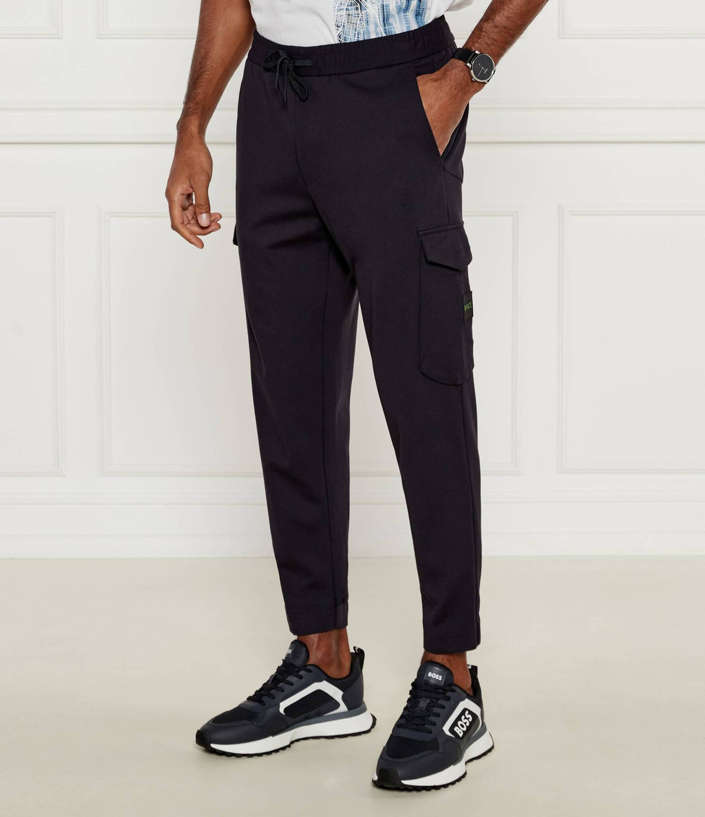 Брюки карго T_Urbanex BOSS GREEN - темно-синий(50522626)