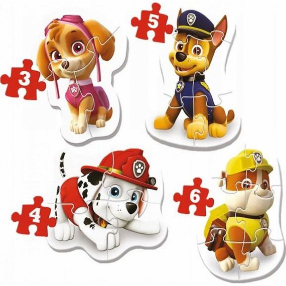 Puzzle - &quot;Baby Classic&quot; - Skye, Marshall, Chase and Rubble / Viacom