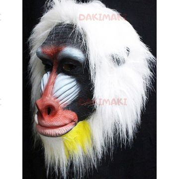 Маска бабуина карнавальная арт. 121