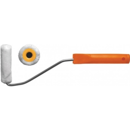 Валик велюровый мини диам 15*23 мм ворс 4 мм длина ручки 300мм 70 мм