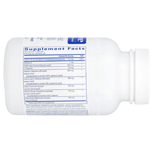 Pure Encapsulations, Best-Rest Formula, 120 капсул