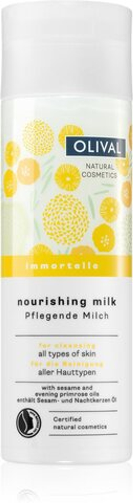 Olival Immortelle - очищающее молочко для лица /   200  ml  / GTIN 3859888345652