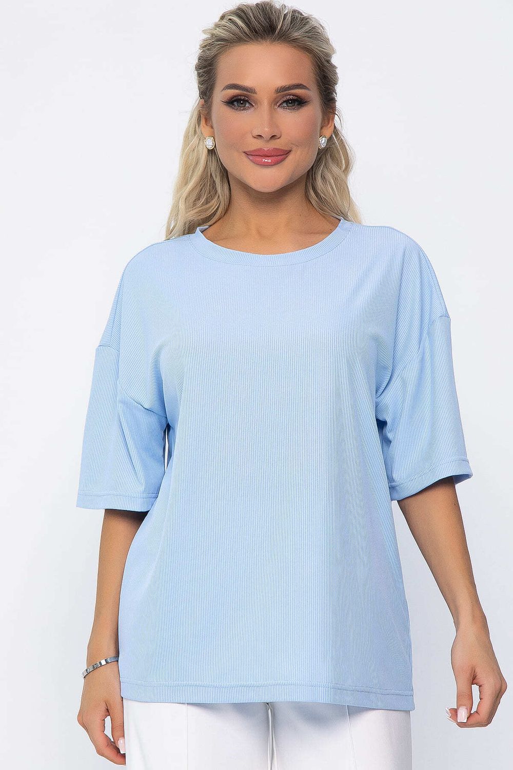 Футболка Аризона (голубая) Б13534-25М LT Collection