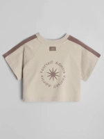 Костюм для девочки, футболка и кюлоты