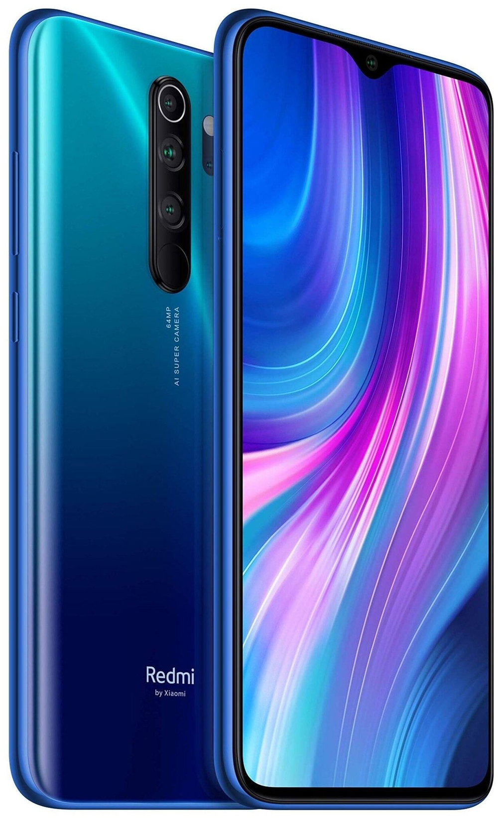 Смартфон Xiaomi Redmi Note 8 Pro 8/256ГБ CN, 2 SIM, синий