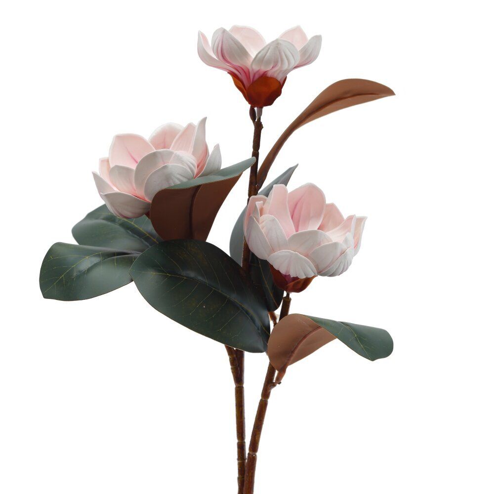 GAEM Цветок искусственный "Магнолия" (Real Touch), L15 W15 H70 см