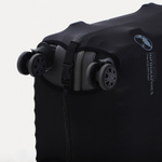 Чехол на чемодан 24", цвет чёрный/разноцветный, 9436412