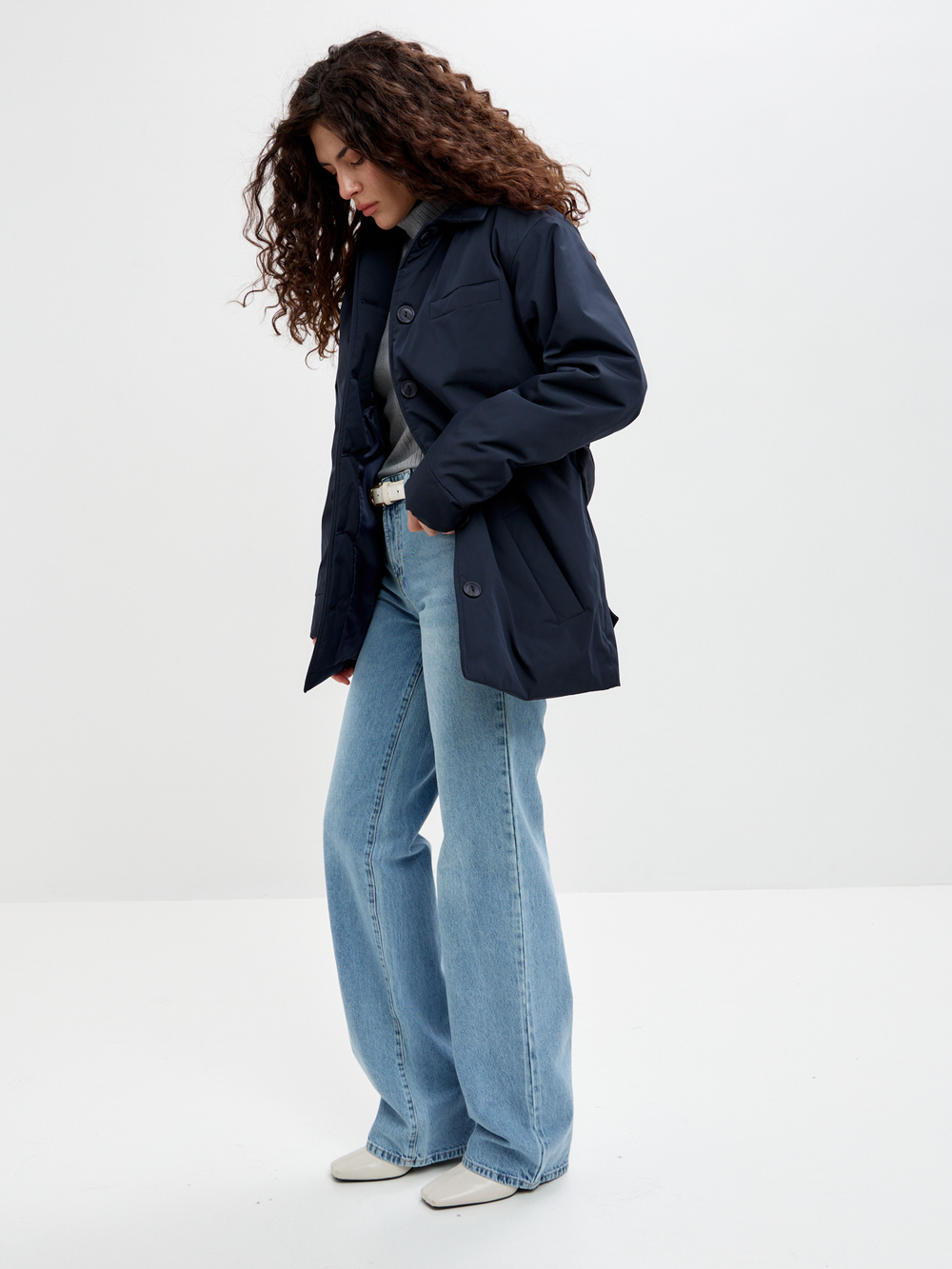 Синяя куртка Hedman