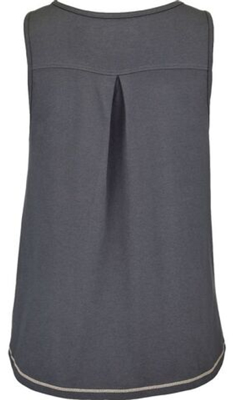 Женский топ теннисный Babolat Exercise Cotton Tank Women - серый