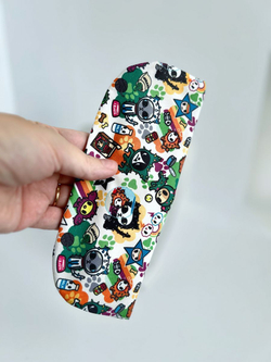 нагрудник непромокаемый двухсторонний для кормления