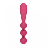 Мультифункциональный вибратор для тройной стимуляции Satisfyer Tri Ball 1 красный