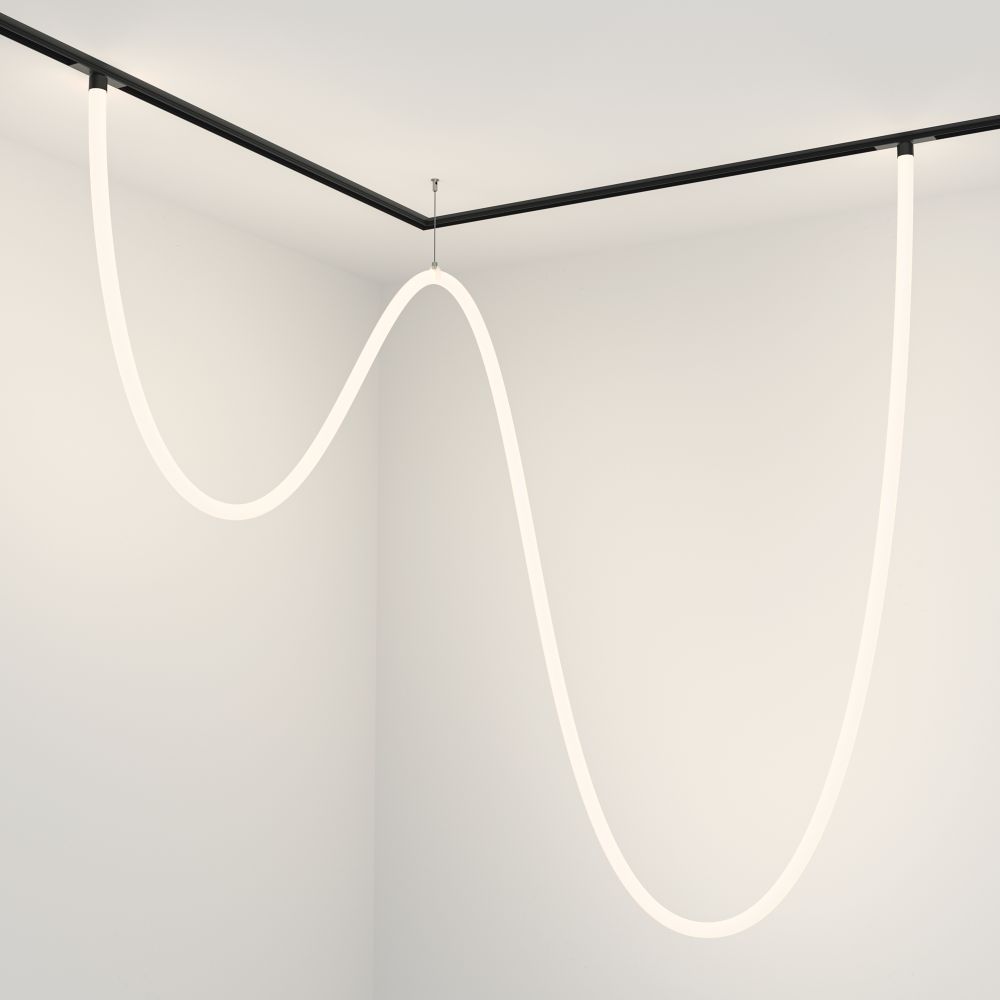 Трековый магнитный светодиодный светильник Maytoni Exility TR101-2-100W4K-B