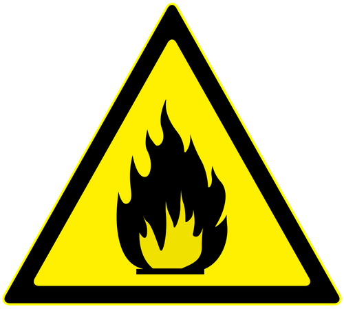 W01 "Пожароопасно. Легковоспламеняющиеся вещества "