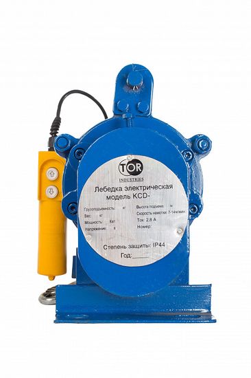 Лебедка TOR CD-300-A (KCD-300 kg, 220 В) с канатом 30 м