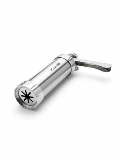 Кондитерский шприц для печенья 24 насадки Kamille КМ 3009 из нержавеющей стали