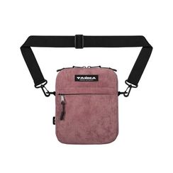 Сумка через плечо ТАЙНА вельвет розовый