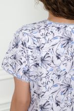 Ночная сорочка Злата Виотекс ГОЛУБОЙ