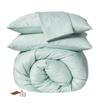 Комплект постельного белья Сатин Жаккард на резинке GCR007