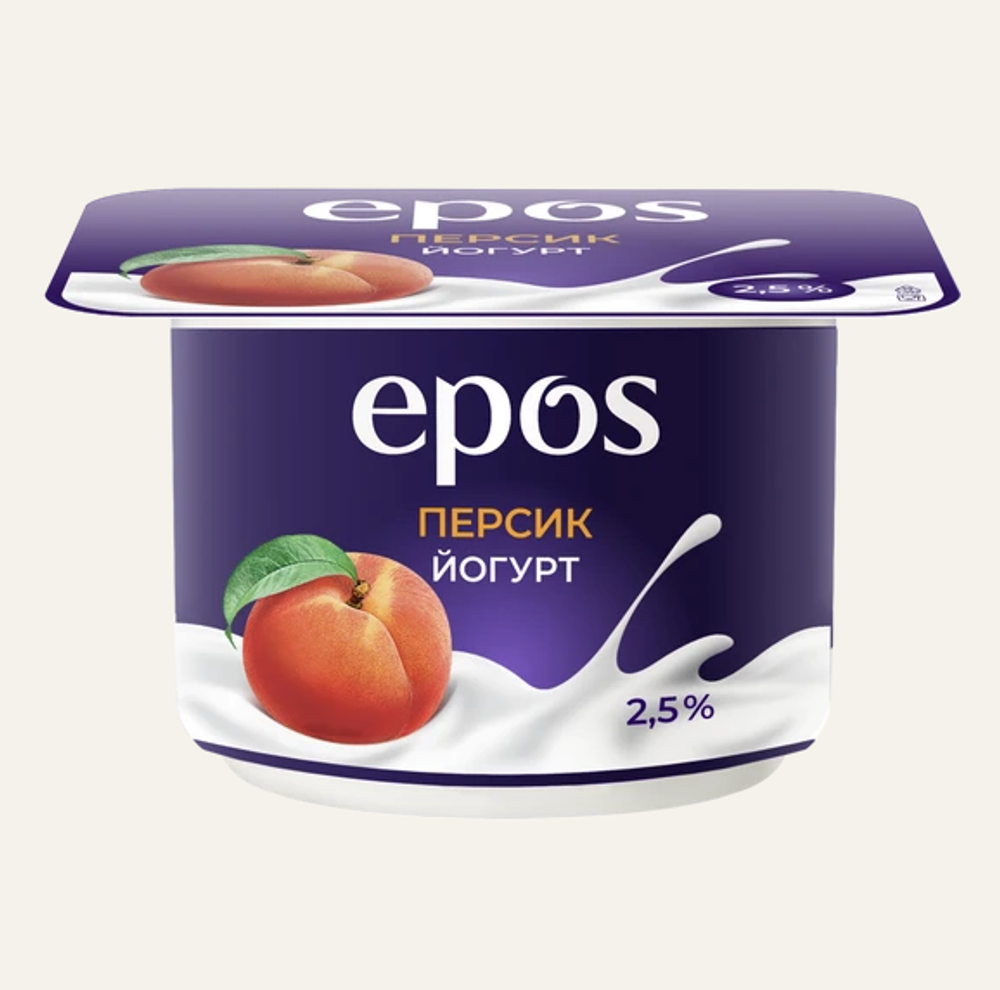 Йогурт EPOS 2,5 % 120 гр.