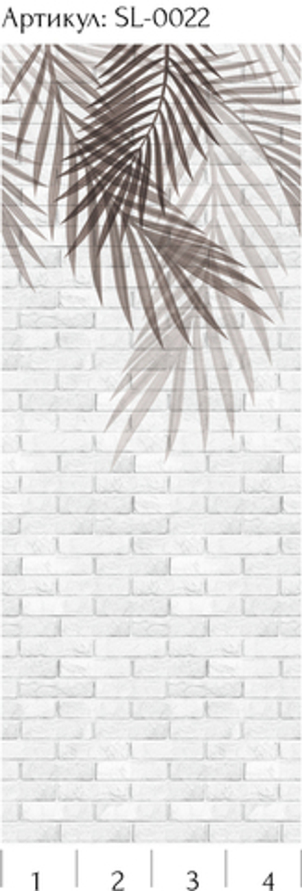 Панель из ПВХ Panda "Кирпич" арт.SL-0022