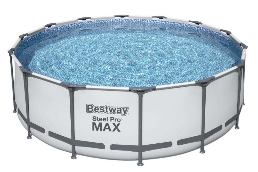 Каркасный бассейн Bestway Steel Pro 305х100 см + фильтр-насос 1249 л/ч (561JD BW)